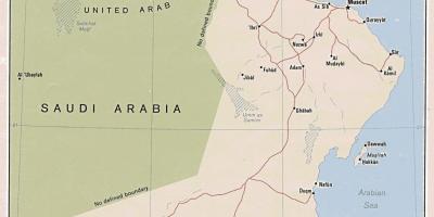 Mapa sohar w Omanie
